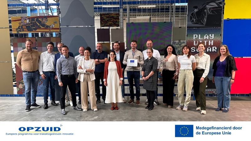OPZuid subsidy for sustainable, multicolored solar panels on facades