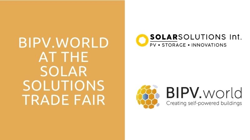 BIPV.world op vakbeurs Solar Solutions